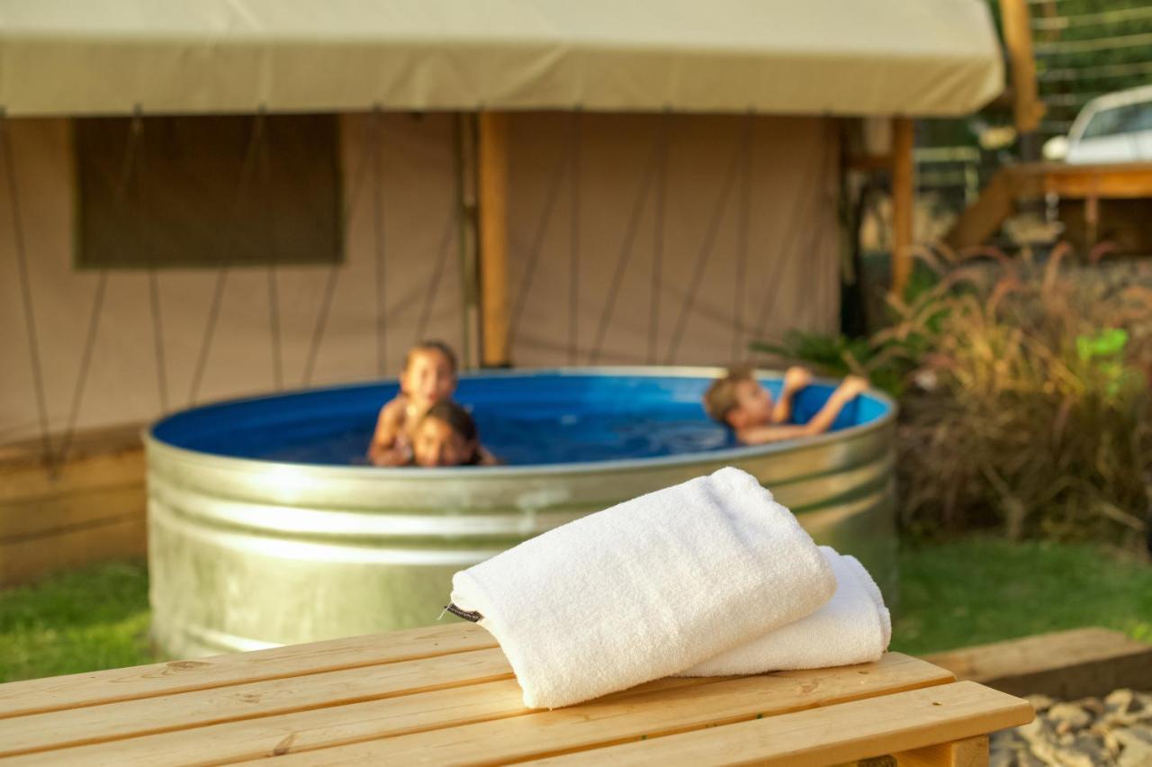 Hotel Sky Glamping boutique à Ramot Extérieur photo